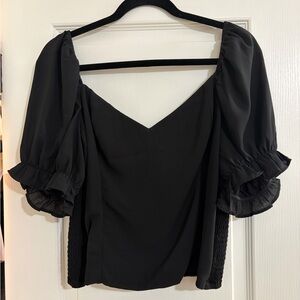 Abercrombie and Fitch Puff Sleeve Blouse